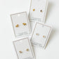 Screwback Stud Earrings - Bumble Bee