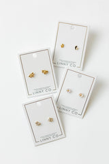 Screwback Stud Earrings - Bumble Bee
