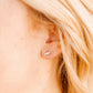 Screwback Stud Earrings - Kate Candy (Gold)