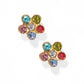 Screwback Stud Earrings - Lyla Multi