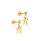 Screwback Stud Earrings