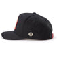 Seager x Coors Fire Dog Snapback in Black — left side patch