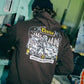 Seager x Coors Forest Line Hood in Brown — lifestyle back view