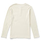 Sawpit Henley Long Sleeve Thermal - Vintage White