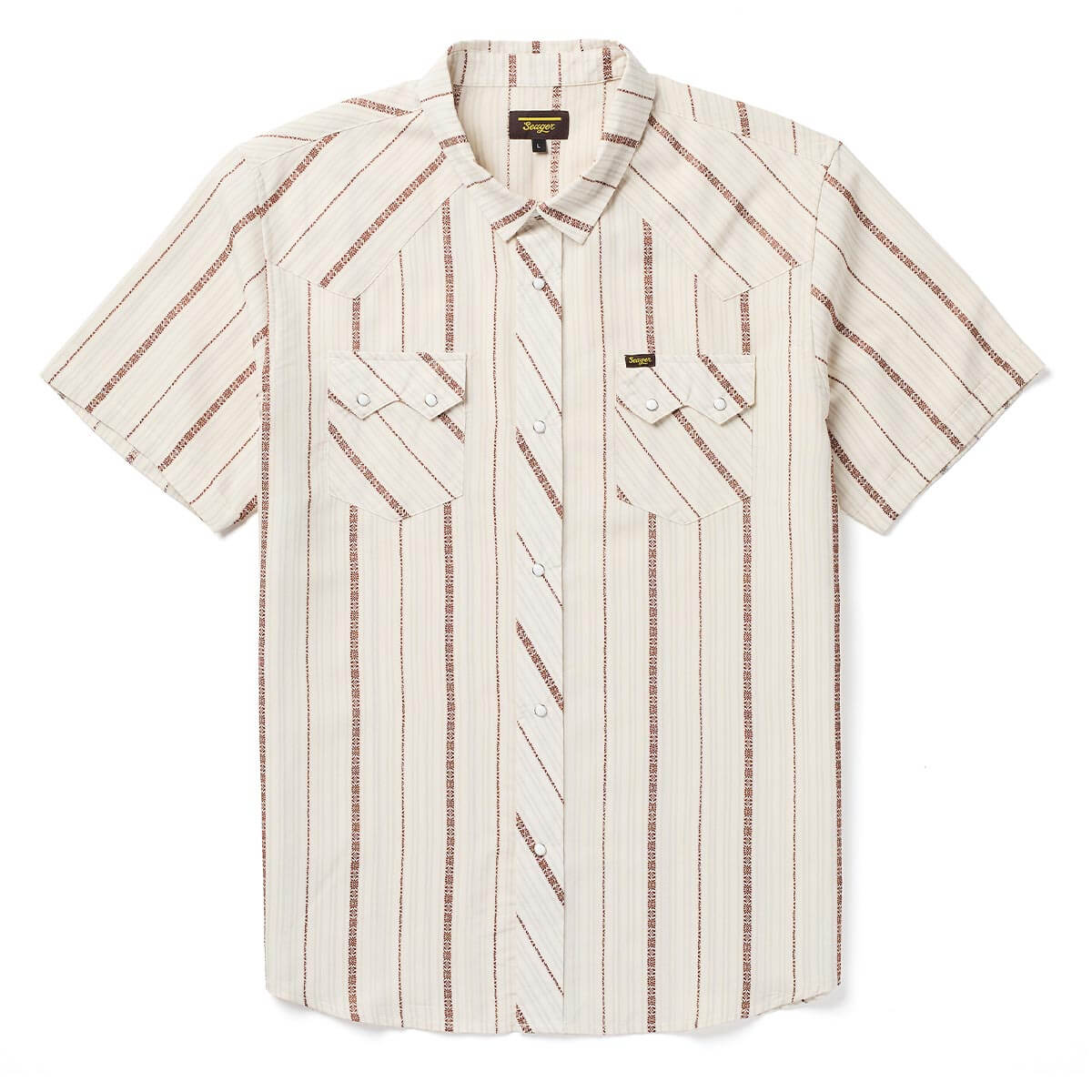 Sawtoof Short Sleeve Button Down