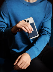 Cardprotector Fluted For Magsafe - Navy