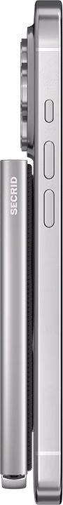 Cardprotector Fluted For Magsafe - Silver