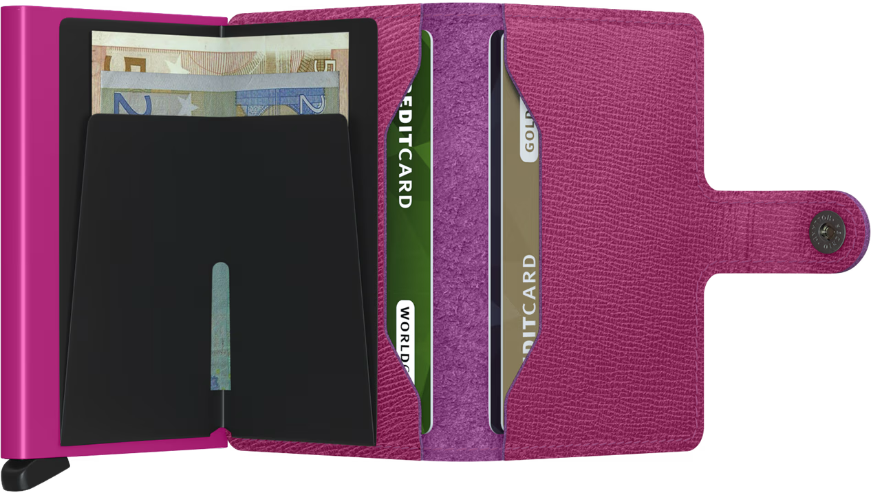 Miniwallet Crisple - Fuchsia