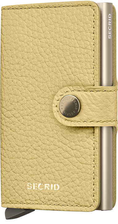 Miniwallet Pebble - Butter Yellow