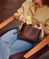 Miniwallet Pebble - Butter Yellow