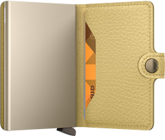 Miniwallet Pebble - Butter Yellow