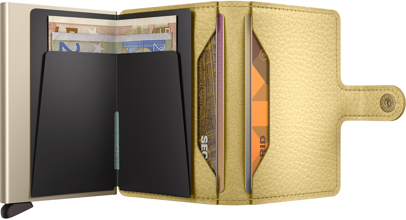 Miniwallet Pebble - Butter Yellow