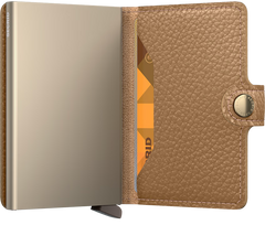 Miniwallet Pebble - Cappuccino