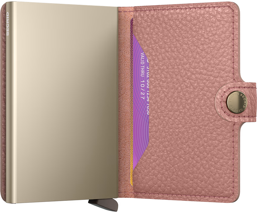 Miniwallet Pebble - Rose