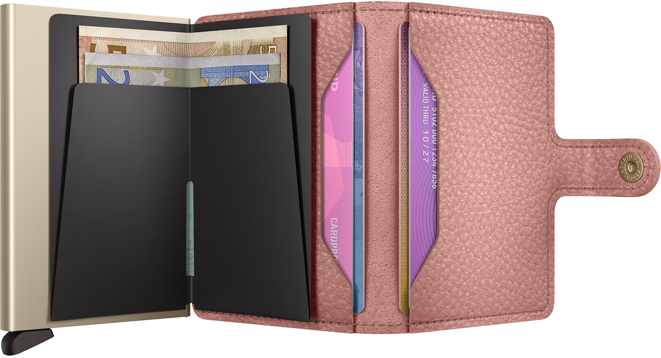 Miniwallet Pebble - Rose
