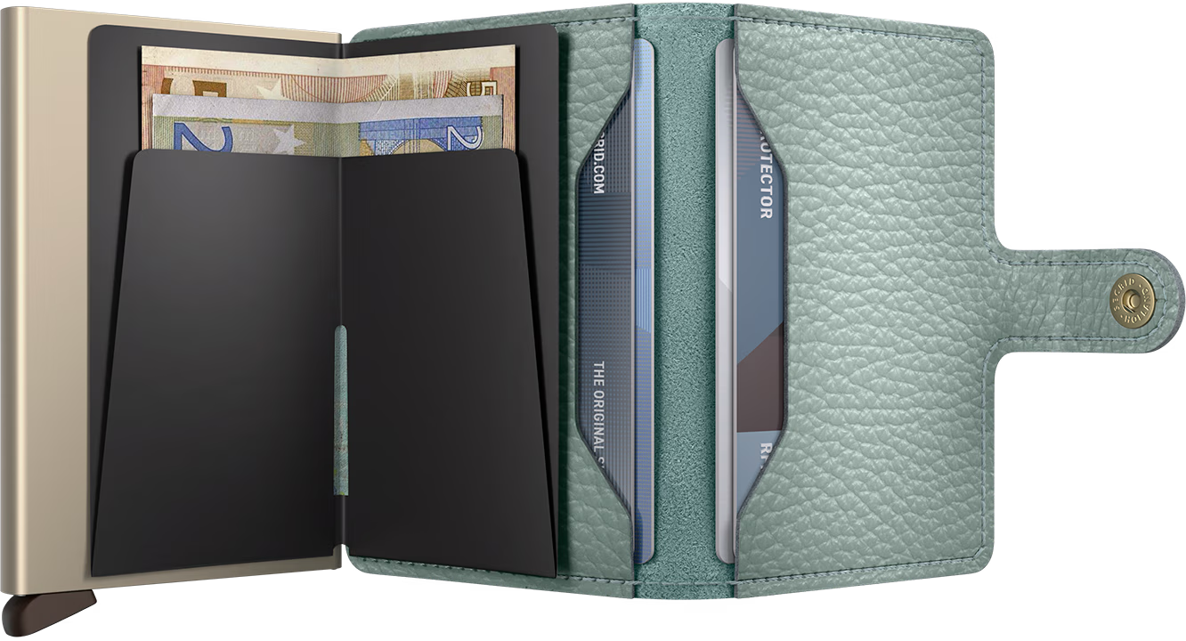 Miniwallet Pebble - Sea Green