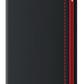 Slimwallet Matte - Black & Red
