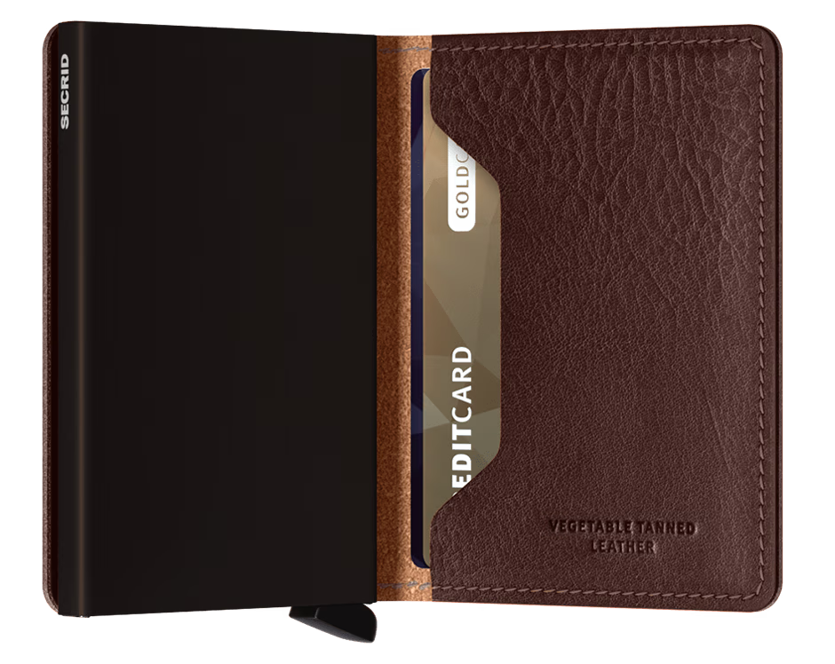 Slimwallet Veg - Espresso Brown