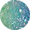 Silver Aqua Ombre Drusy