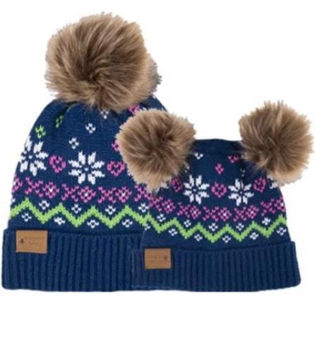 Simply Southern Mommy & Me Beanie Set