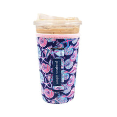 Simply Southern Cold Drink Sleeve - Dark Shell Pink
