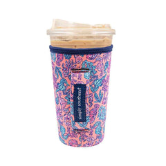 Simply Southern Cold Drink Sleeve - Seahorse