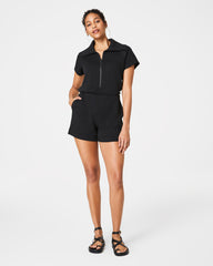 Airessentials Half Zip Romper