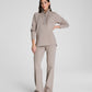 Brushed Airessentials Half Zip Tunic