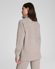 Brushed Airessentials Half Zip Tunic