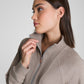 Brushed Airessentials Half Zip Tunic