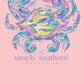 Simply Southern Crab Short Sleeve Tee.