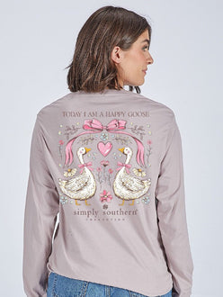 Happy Goose Long Sleeve Tee