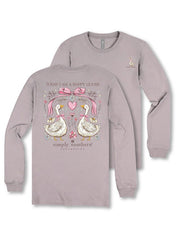 Happy Goose Long Sleeve Tee