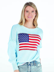 USA Flag Sweater