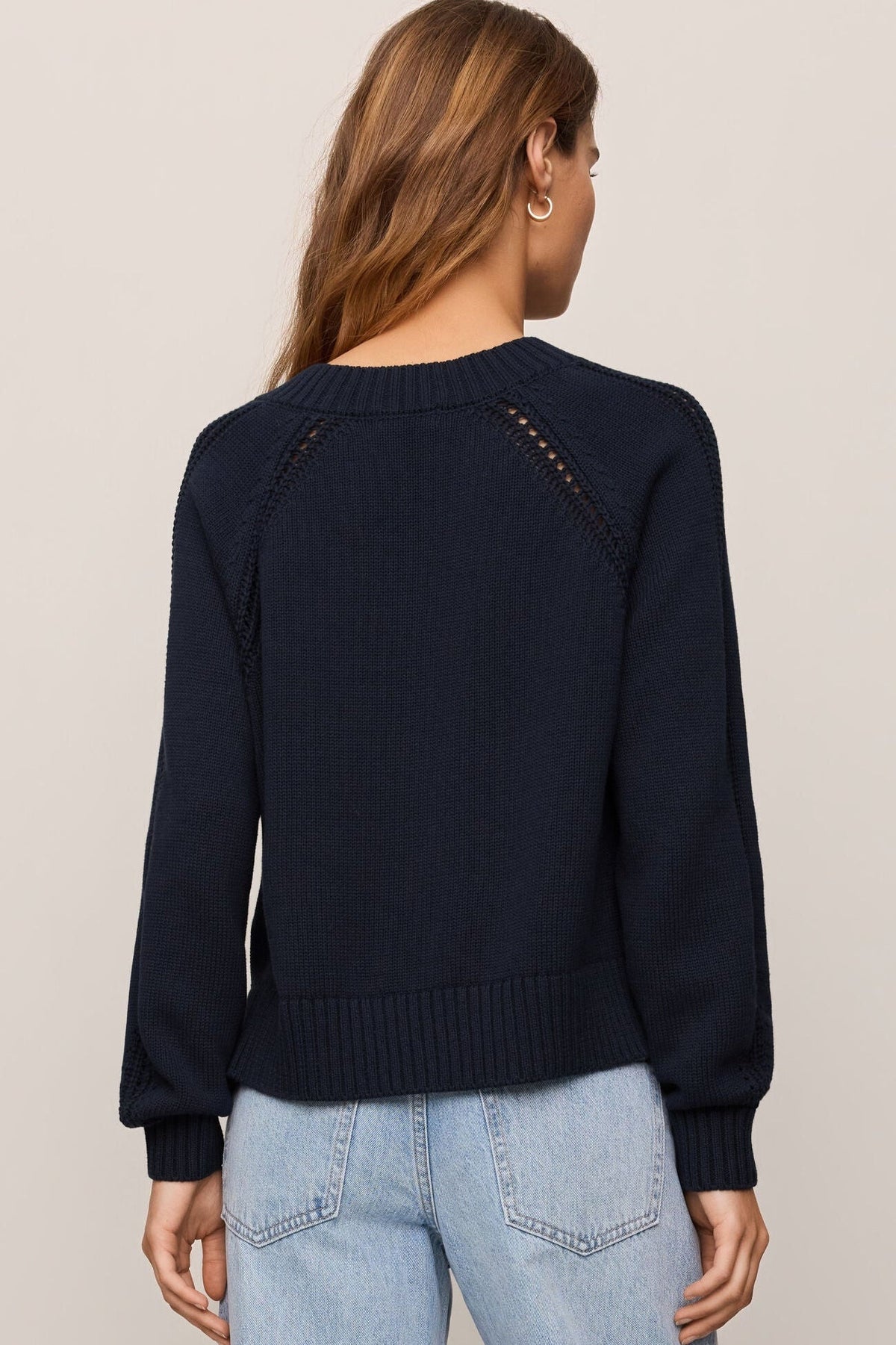 Z SUPPLY Stratton V-Neck Sweater, Eclipse, additional view 1 (Eclipse)