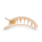 TELETIES Almond Beige Large Flat Hair Clip.