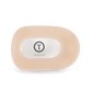TELETIES Almond Beige Large Flat Hair Clip.