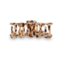 TELETIES Blonde Tortoise Large Hair Clip.