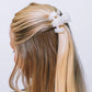 Classic Coconut White Petite Claw Clip - Petite