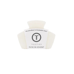 Classic Coconut White Petite Claw Clip - Petite