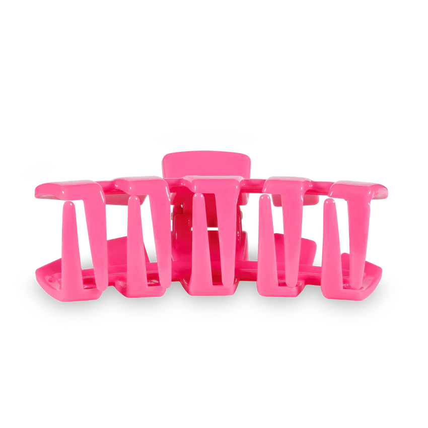 Teleties Classic Large Hair Clip | Paradise Pink