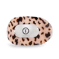Teleties Large Flat Round Clip | Blonde Tortoise