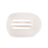 TELETIES Coconut White Large Flat Hair Clip