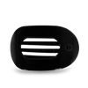 Teleties Large Flat Round Clip | Jet Black