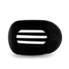 Teleties Large Flat Round Clip | Jet Black