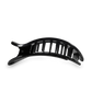 Teleties Large Flat Round Clip | Jet Black