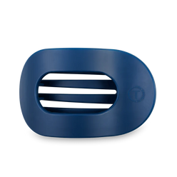 Teleties Large Flat Round Clip | Midnight Rain