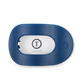 Teleties Large Flat Round Clip | Midnight Rain
