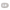 Teleties Large Flat Round Clip | Silver Flames