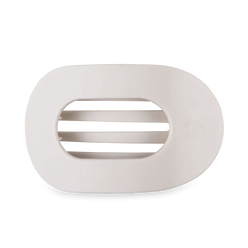 Teleties Large Flat Round Clip | Toasted